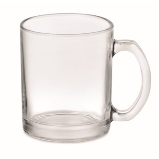 Taza de cristal personalizada